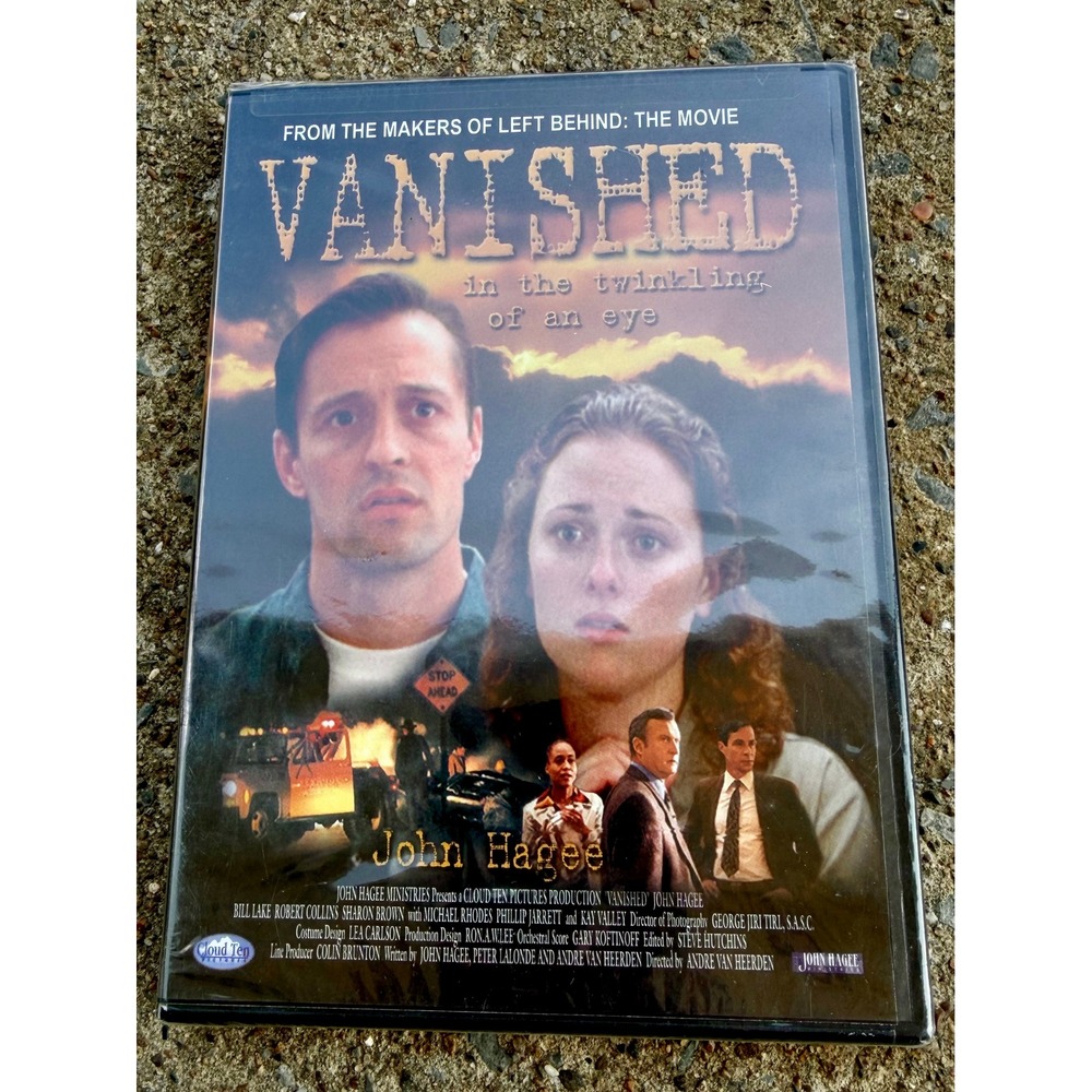 Vanished In the Twinkling of an Eye DVD John Hagee Cloud Ten Pictures Sealed